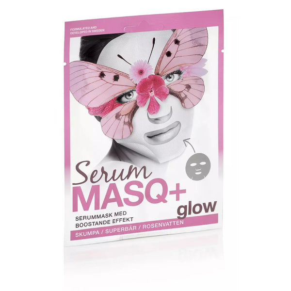 SerumMASQ+ Glow, Sheet Maske – 4stk.
